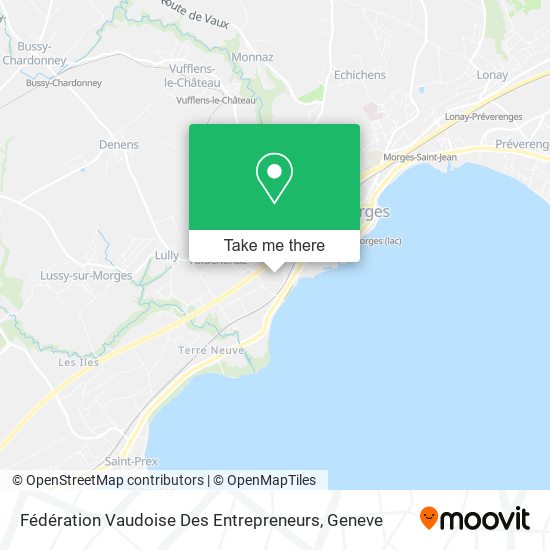 Fédération Vaudoise Des Entrepreneurs map