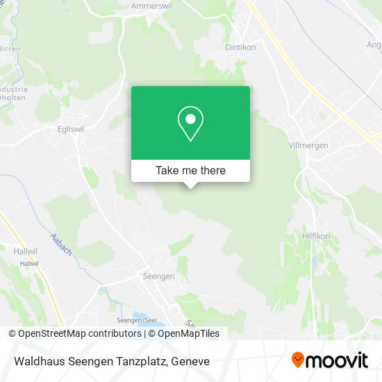 Waldhaus Seengen Tanzplatz map