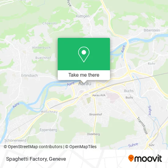 Spaghetti Factory map