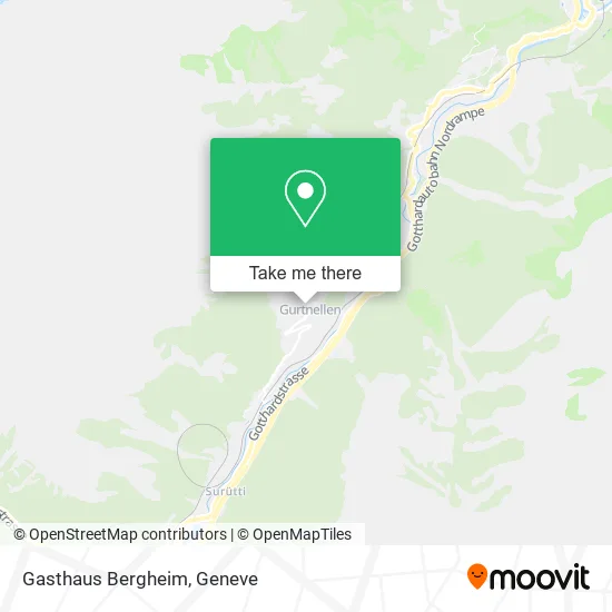 Gasthaus Bergheim map