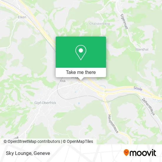 Sky Lounge map