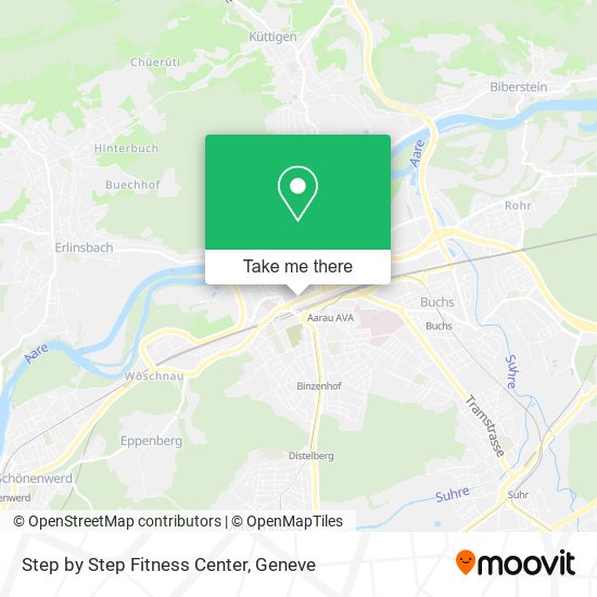 Step by Step Fitness Center map