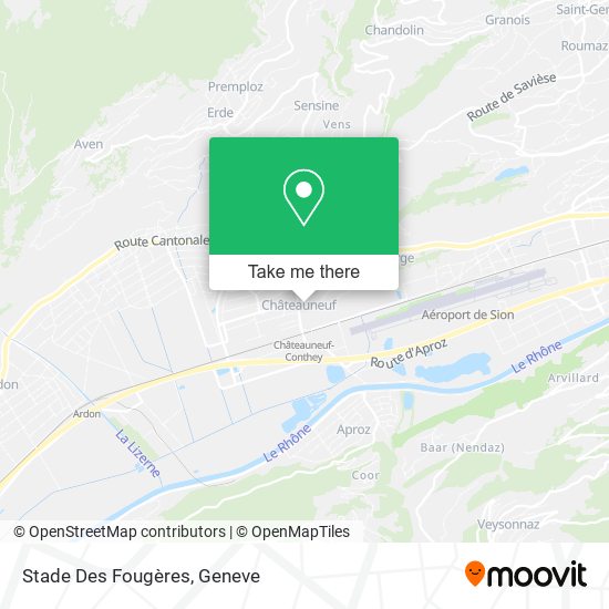 Stade Des Fougères map