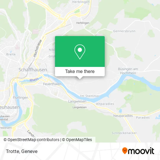 Trotte map