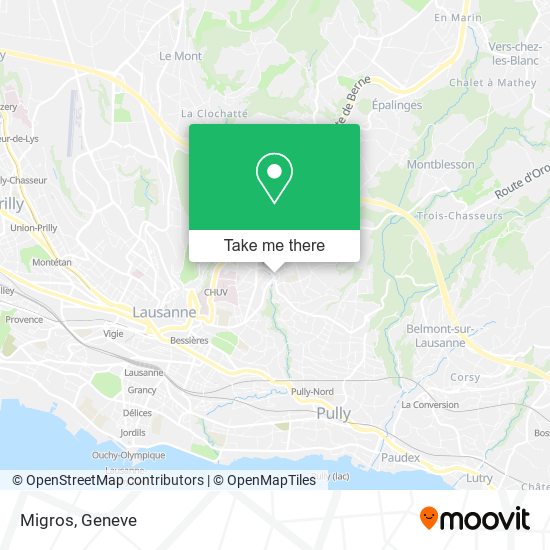 Migros map