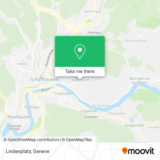 Lindenplatz map