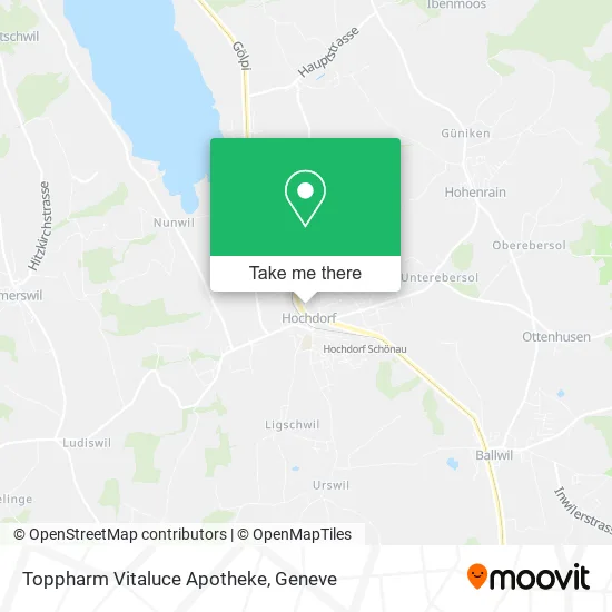 Toppharm Vitaluce Apotheke map