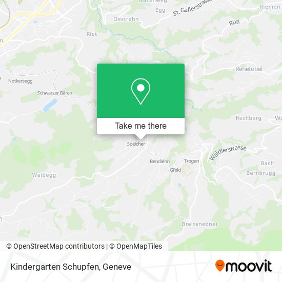 Kindergarten Schupfen map