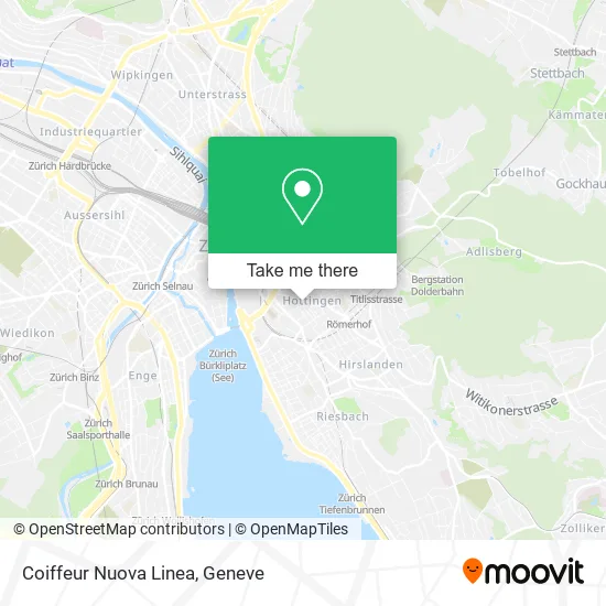 Coiffeur Nuova Linea map