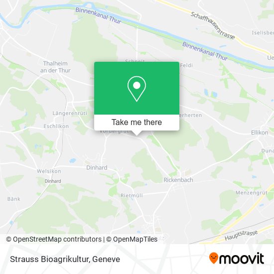 Strauss Bioagrikultur map
