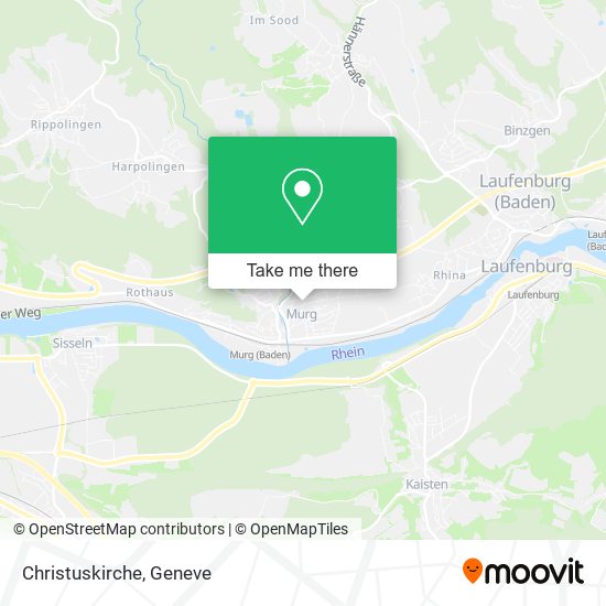 Christuskirche map