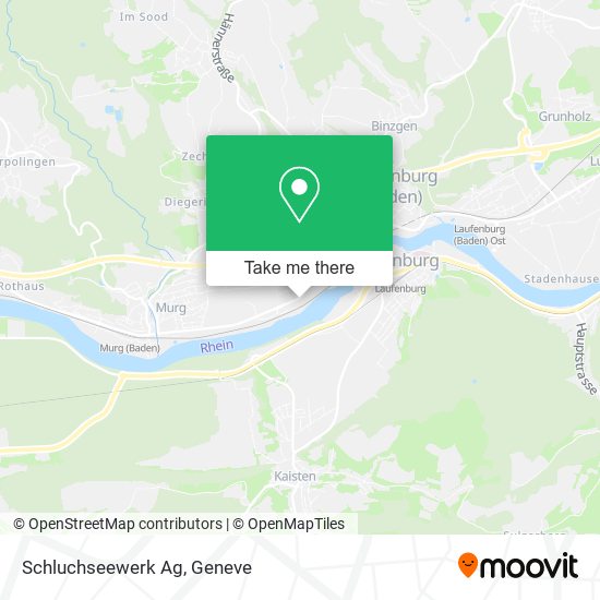 Schluchseewerk Ag map