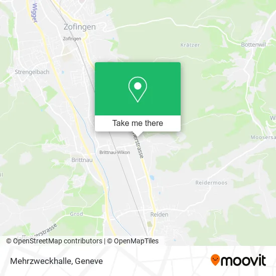 Mehrzweckhalle map