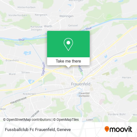 Fussballclub Fc Frauenfeld map