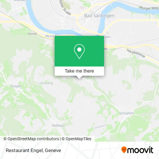 Restaurant Engel map