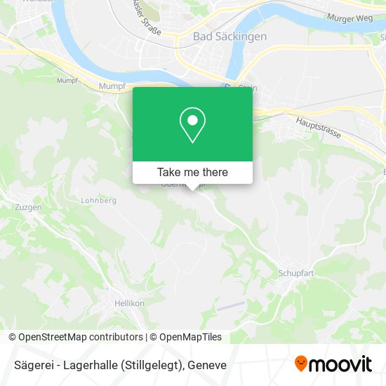 Sägerei - Lagerhalle (Stillgelegt) map