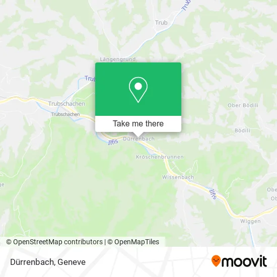 Dürrenbach map