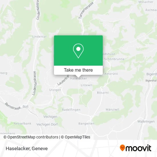 Haselacker map