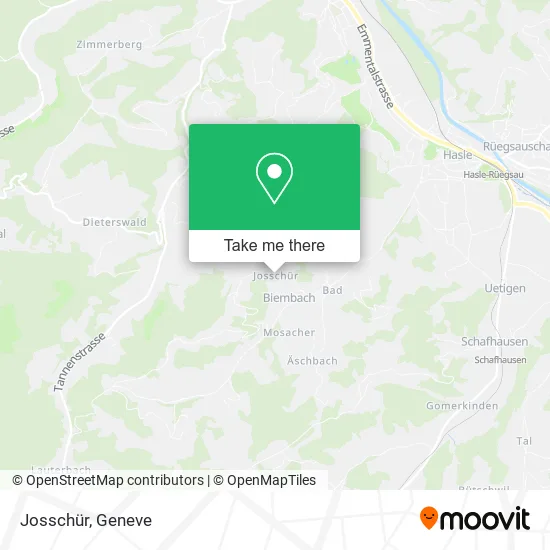 Josschür map