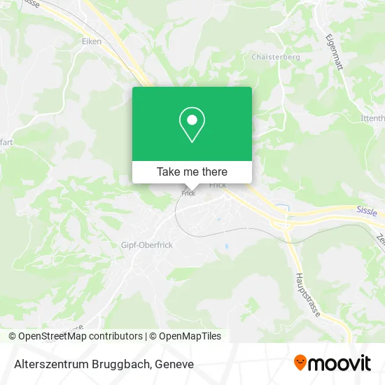 Alterszentrum Bruggbach map