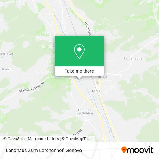 Landhaus Zum Lerchenhof map