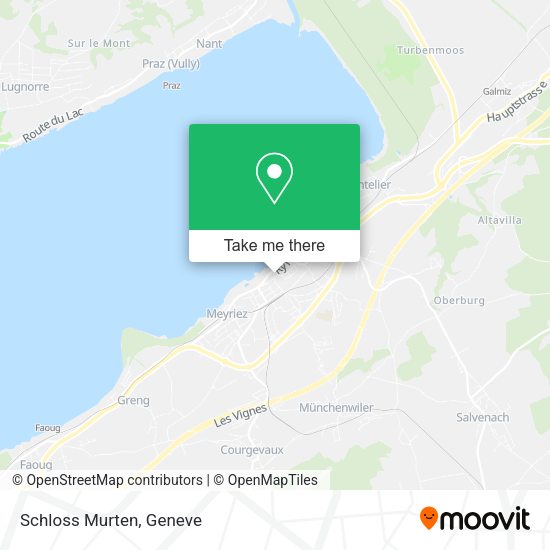 Schloss Murten map