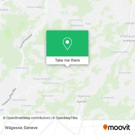 Wägesse map