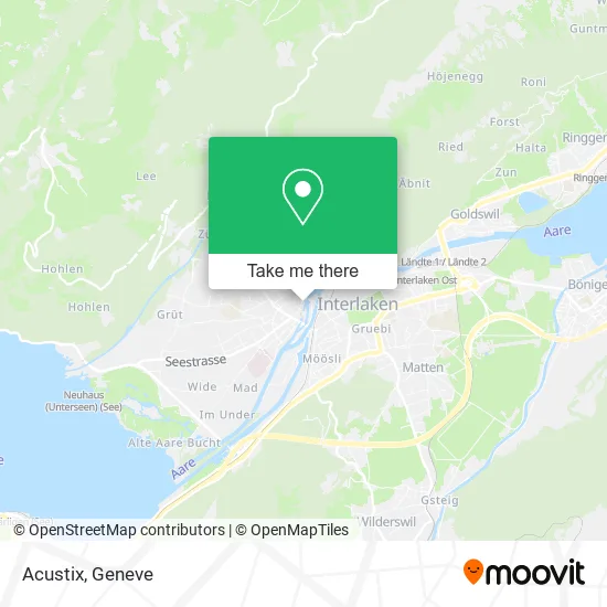 Acustix map