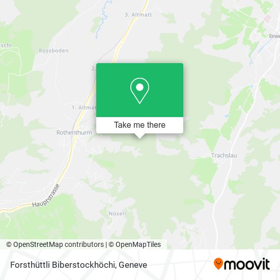 Forsthüttli Biberstockhöchi map