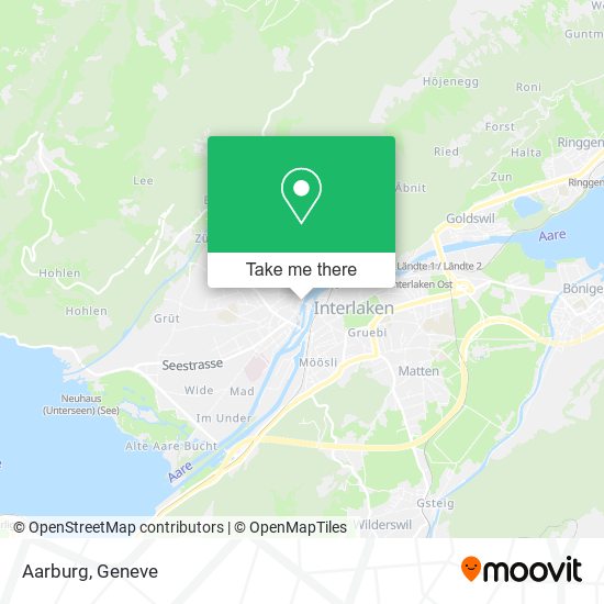 Aarburg map