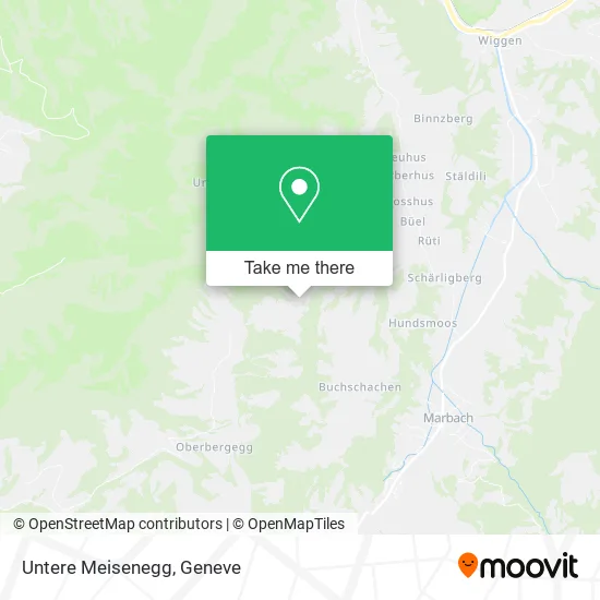 Untere Meisenegg map
