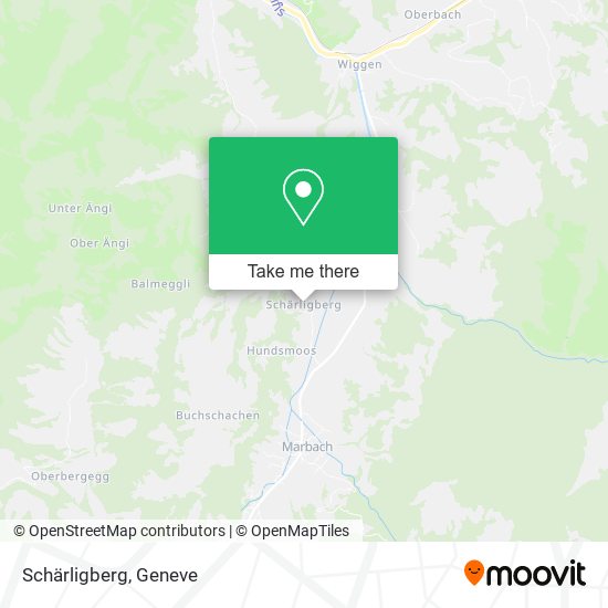 Schärligberg map