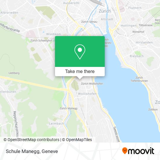 Schule Manegg map