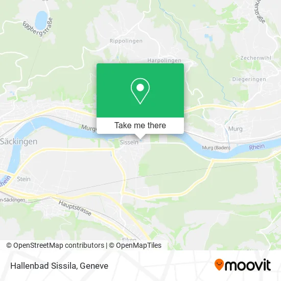 Hallenbad Sissila map