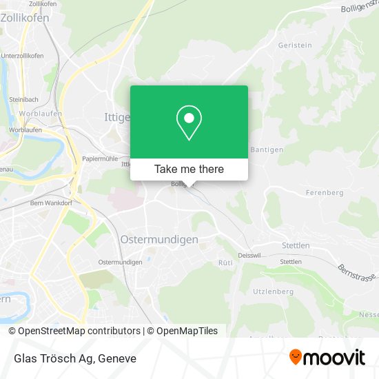 Glas Trösch Ag map