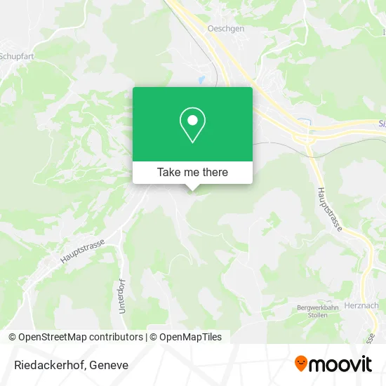 Riedackerhof map