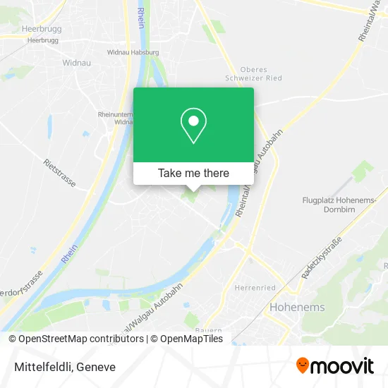 Mittelfeldli map