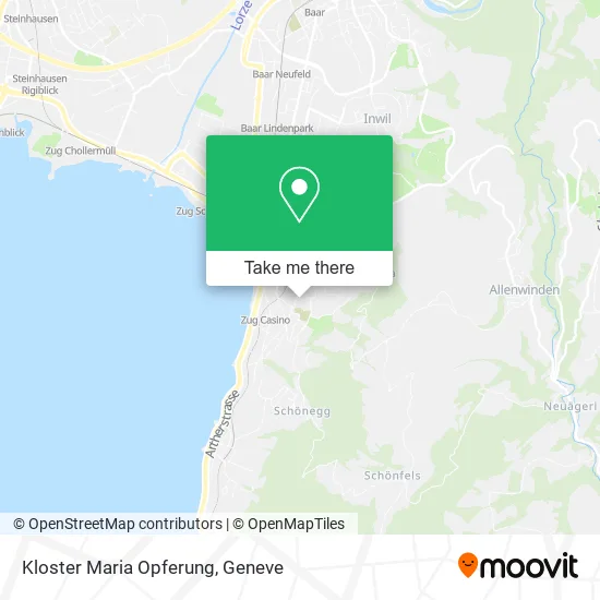 Kloster Maria Opferung map