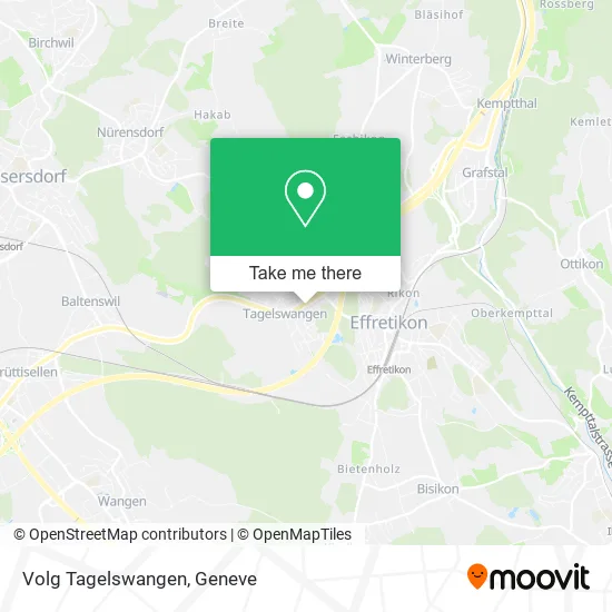 Volg Tagelswangen map