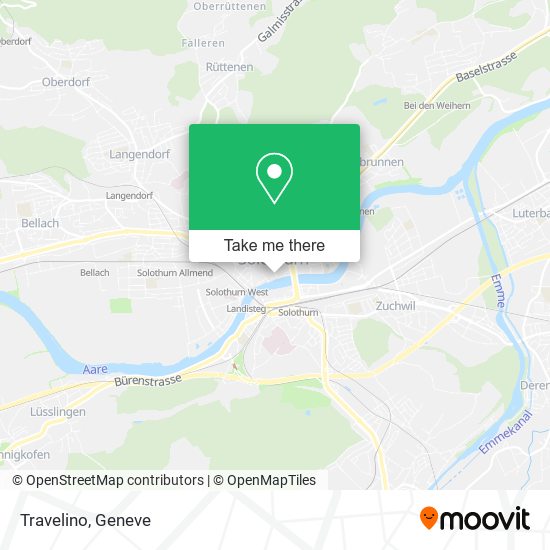 Travelino map