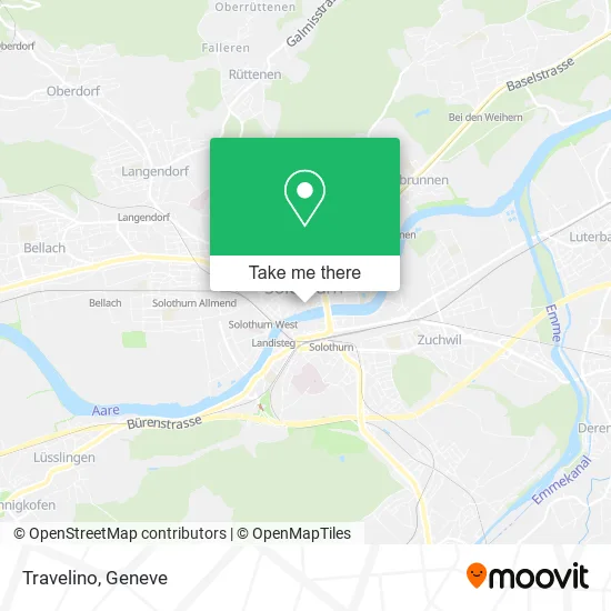 Travelino map