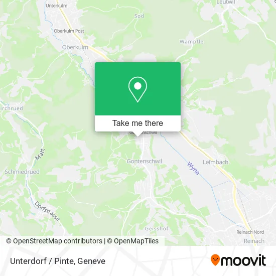 Unterdorf / Pinte map