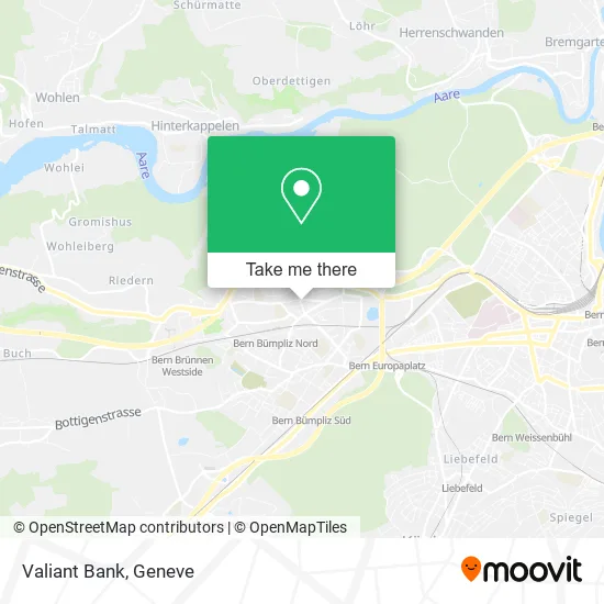 Valiant Bank map
