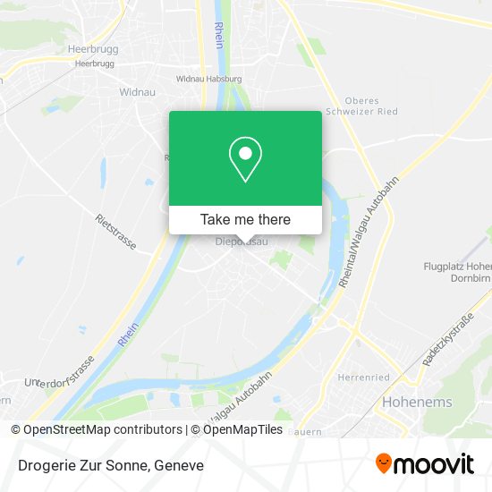 Drogerie Zur Sonne map