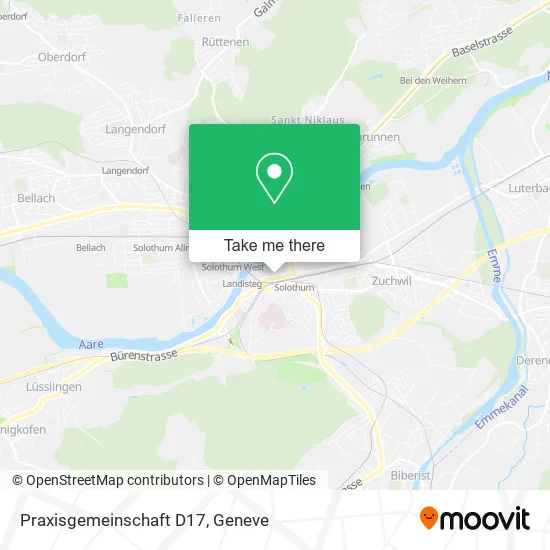 Praxisgemeinschaft D17 map