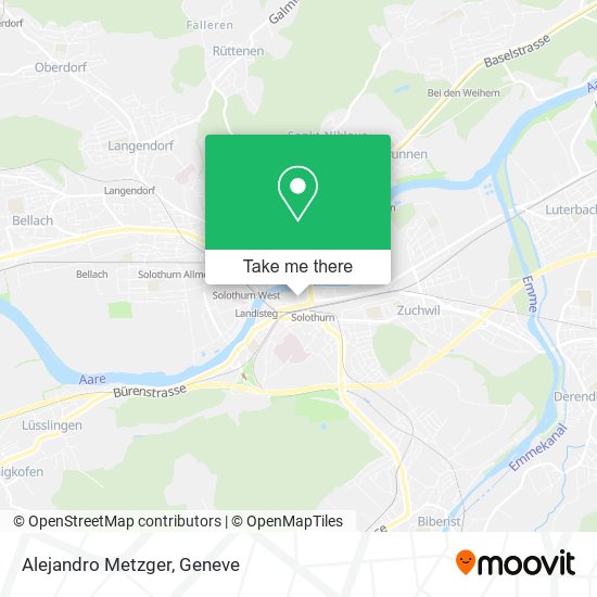 Alejandro Metzger map