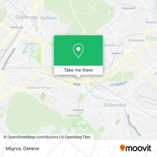 Migros map