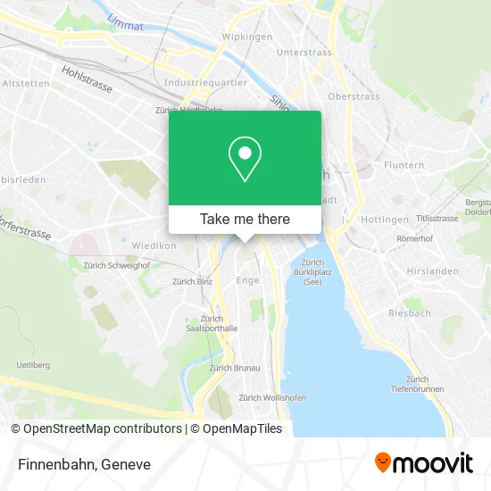 Finnenbahn map