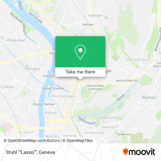 Stuhl ""Lassù"" map