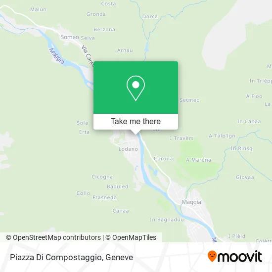 Piazza Di Compostaggio map